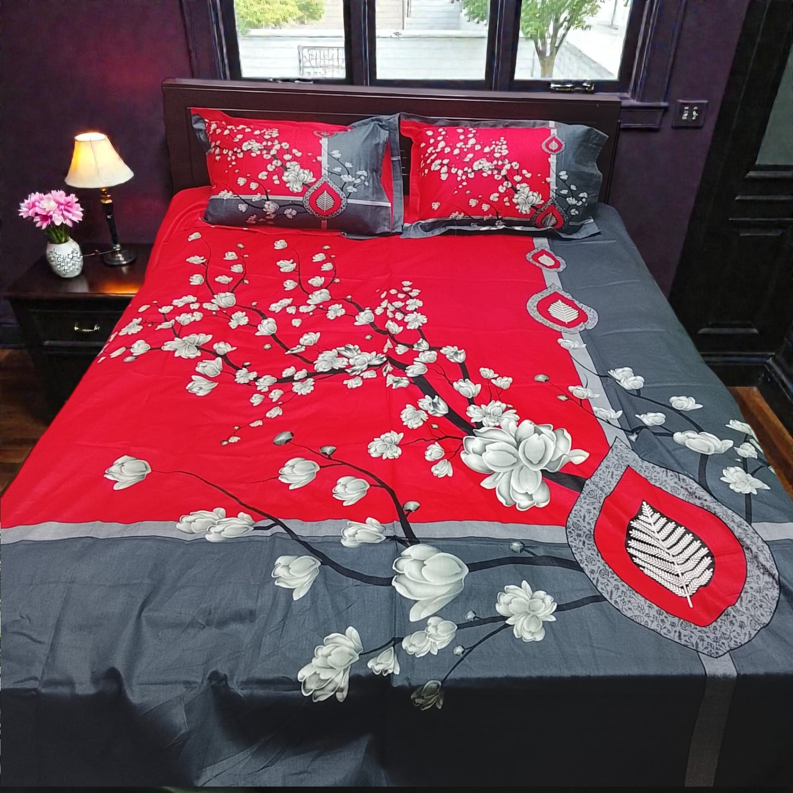 Panel Cotton Bed-sheet