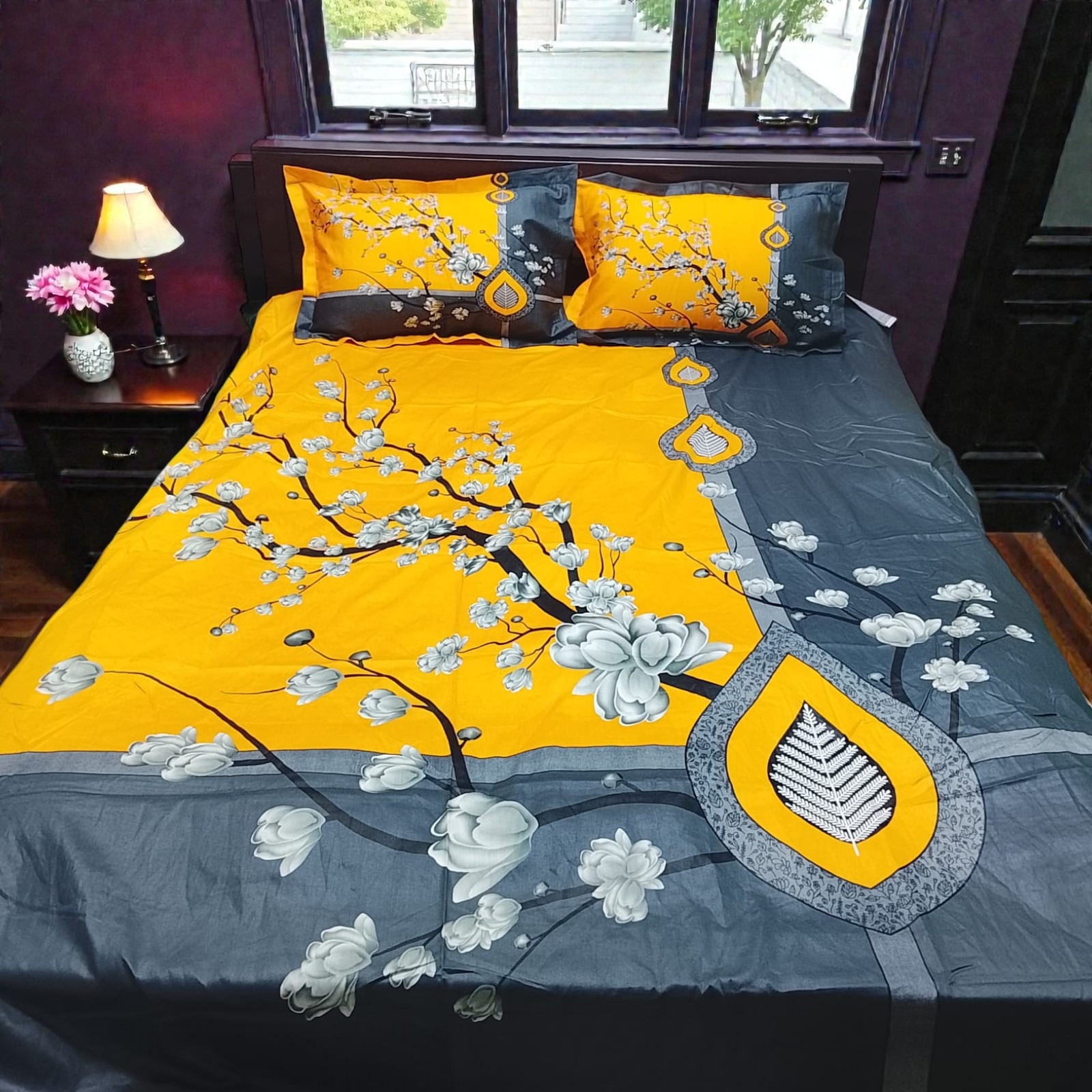 Panel Cotton Bed-sheet