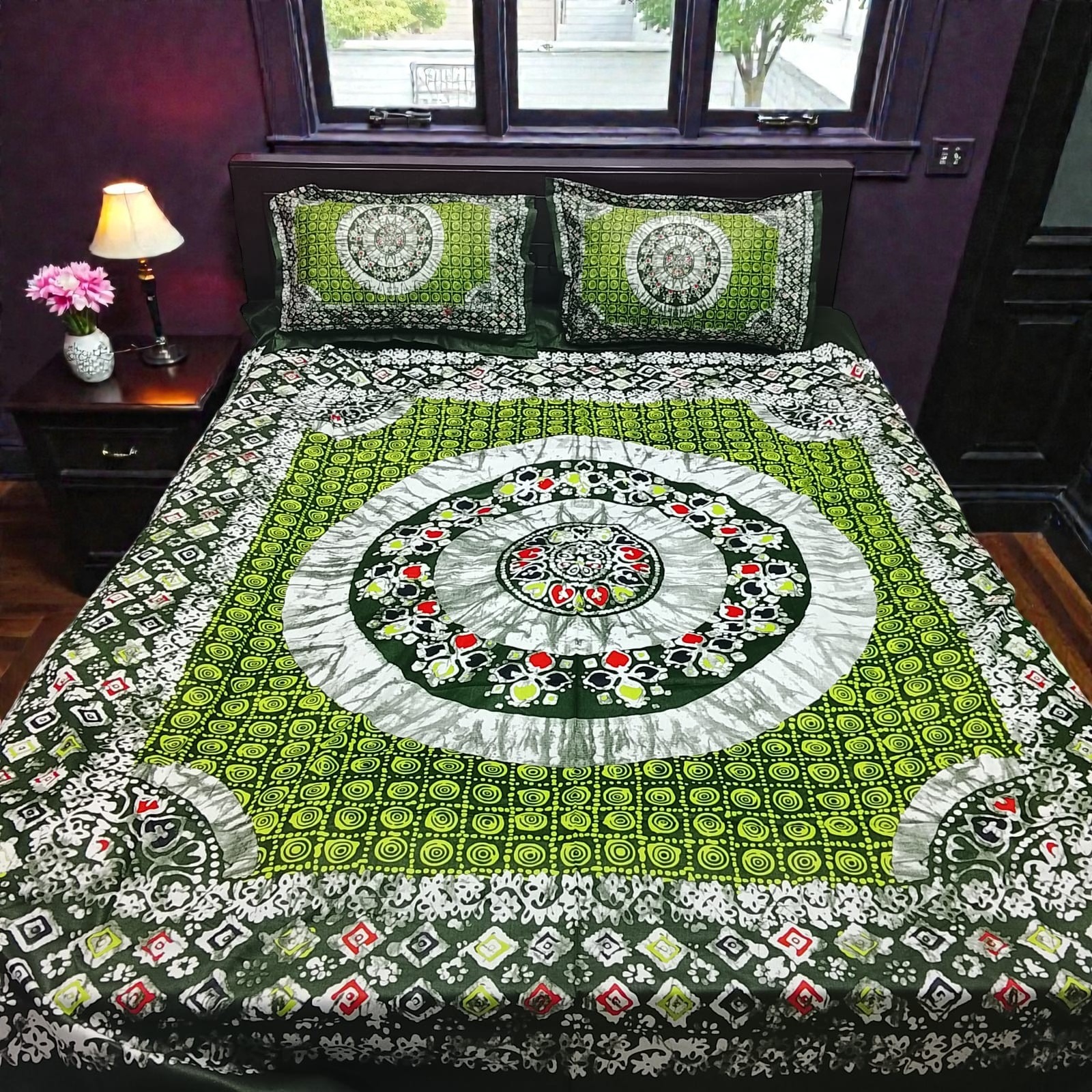 Panel Cotton Bed-sheet