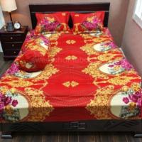 Twill cotton bed sheet