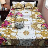 Twill cotton bed sheet