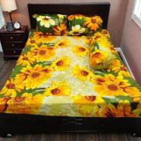 Twill cotton bed sheet