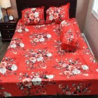 Twill cotton bed sheet