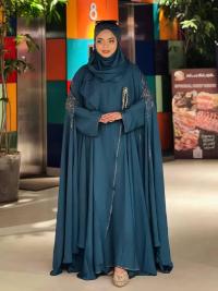 নূরজাহান আবায়া (Nurjahan Abaya) | প্রিমিয়াম দুবাই চেরি কাপড় ও DMC পাথরের কাজ | ৫২-৫৬ লং এবং ৩৬-৪৬ বডি সাইজ | এক্সক্লুসিভ বোরকা কালেকশন