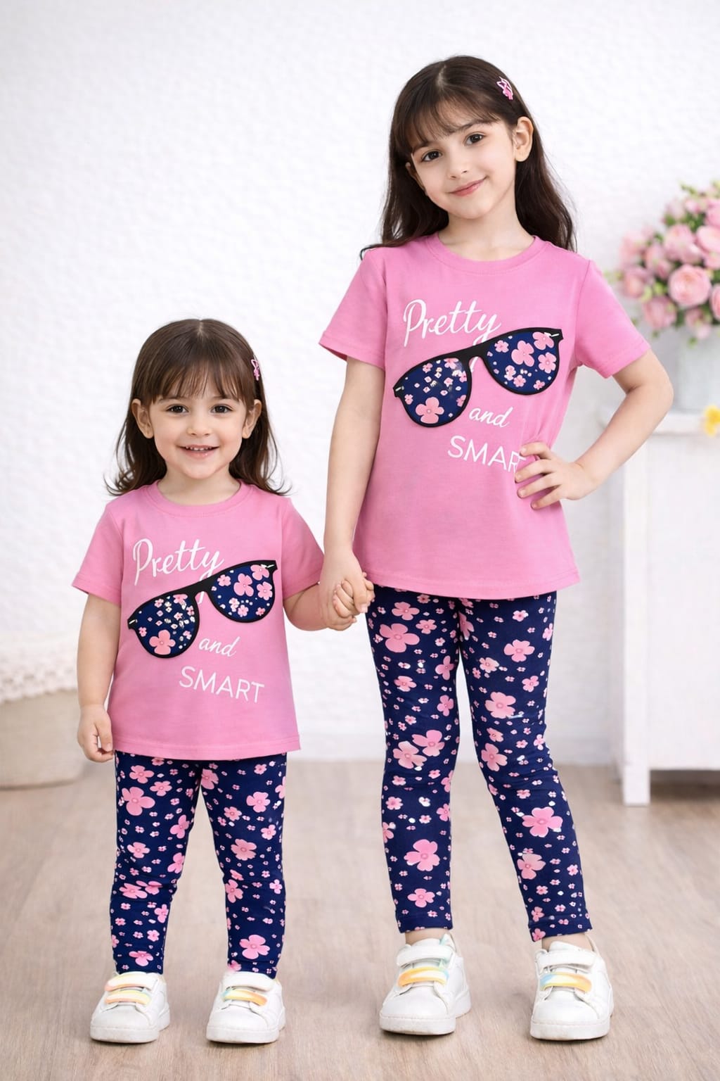 Half Sleeve T-shirt and Pant Set-15