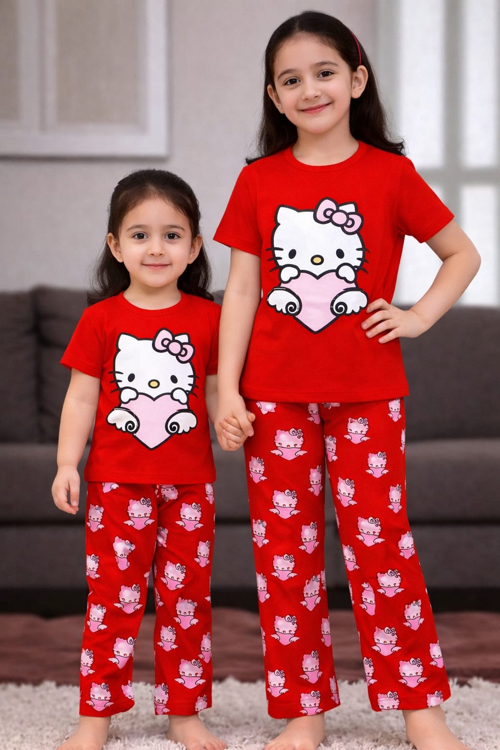 Half Sleeve T-shirt and Pant Set-17