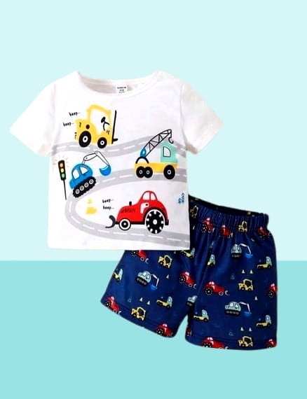 Half Sleeve T-shirt & Pant Set