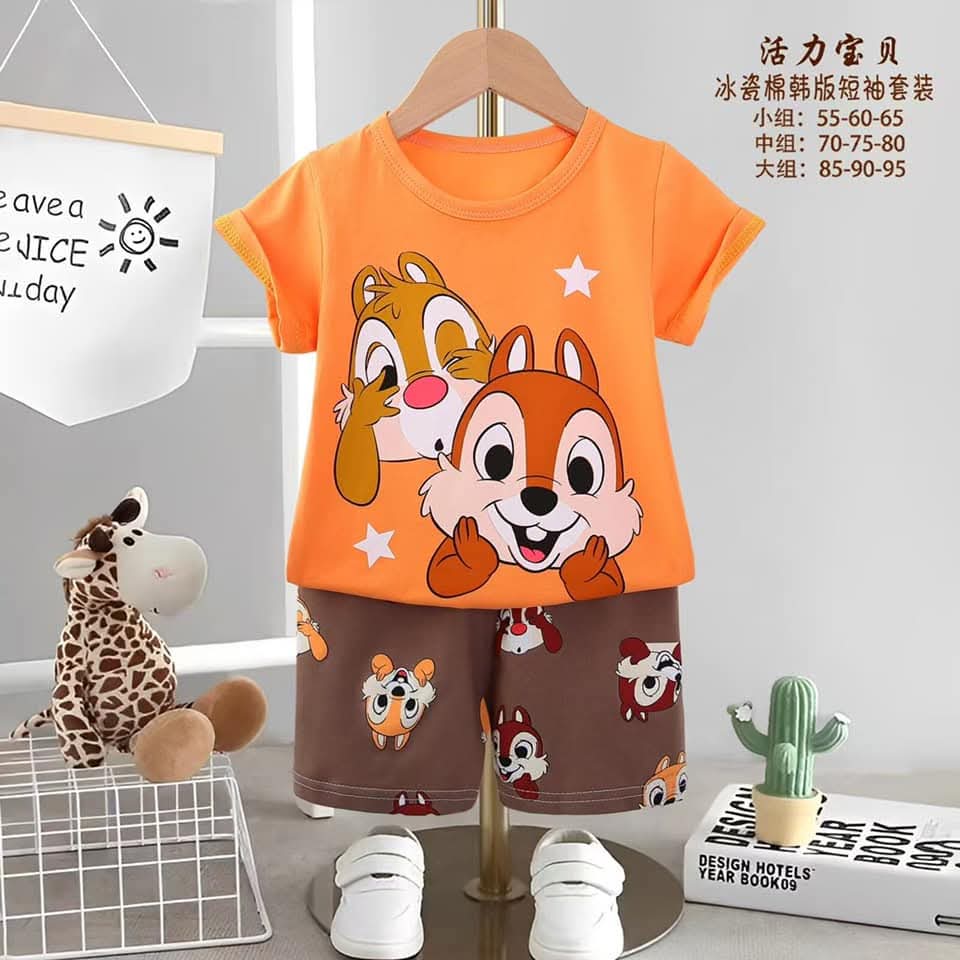 Half Sleeve T-shirt & Pant Set