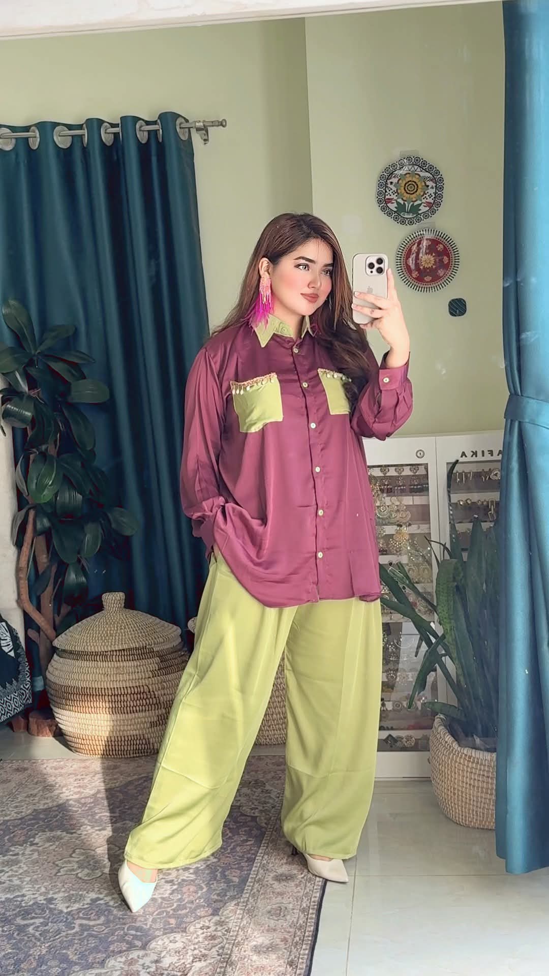 Ladies Shirt and Pant (অরিজিনাল ডুবাই চেরি)