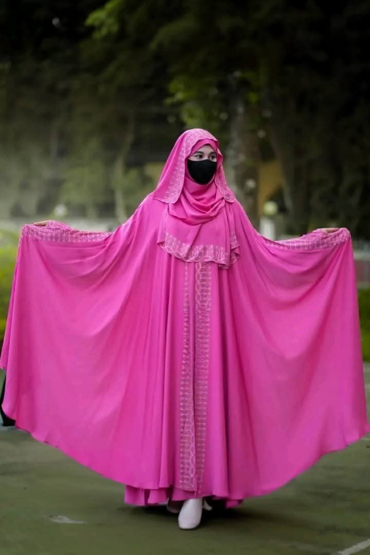 এক্সক্লুসিভ শাহজাদি আবায়া সেট - প্রিমিয়াম দুবাই চেরি ও স্টোন ওয়ার্ক ডিজাইন