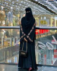 এক্সক্লুসিভ জারা এমব্রয়ডারি আবায়া সেট - বোরকা, হিজাব ও নিকাব (৩টি আইটেম)