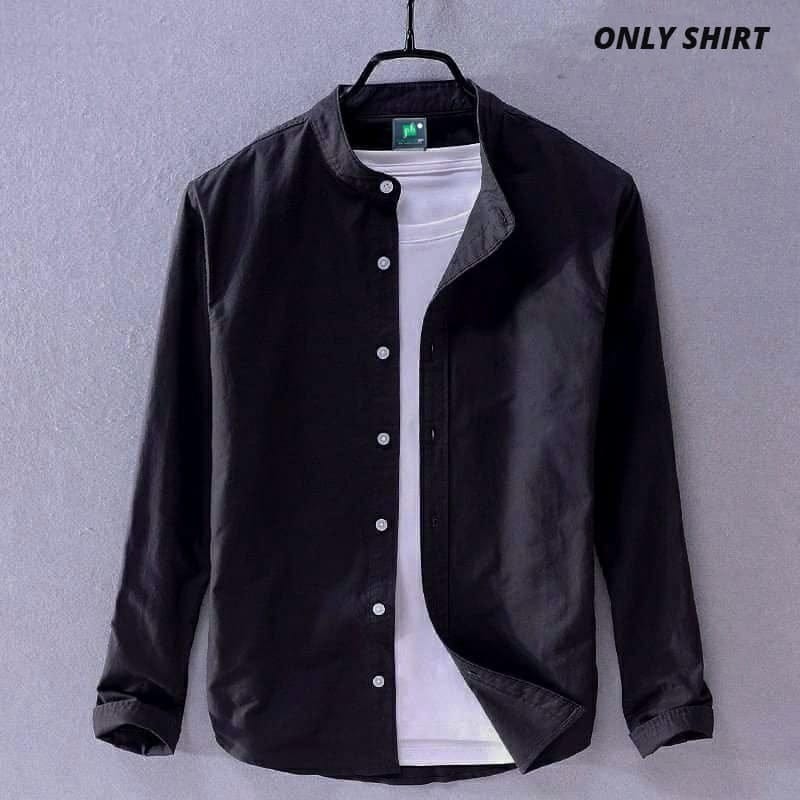 Premium Stylish Ban Colour Shirt