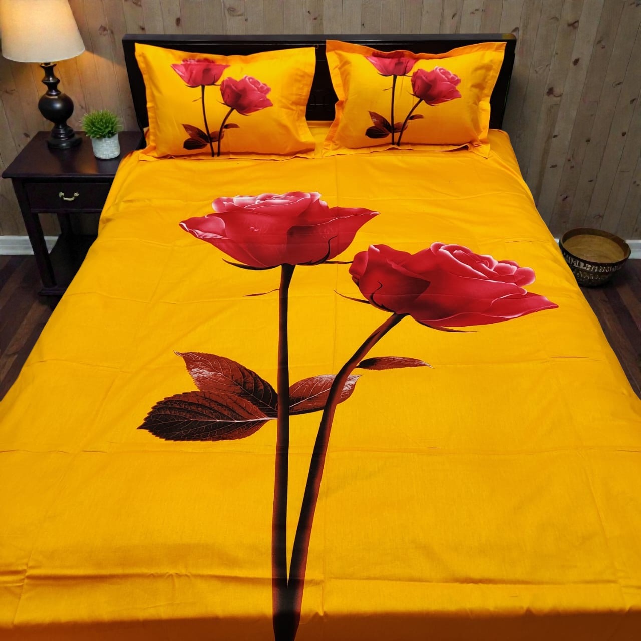Panel Cotton Bed-sheet