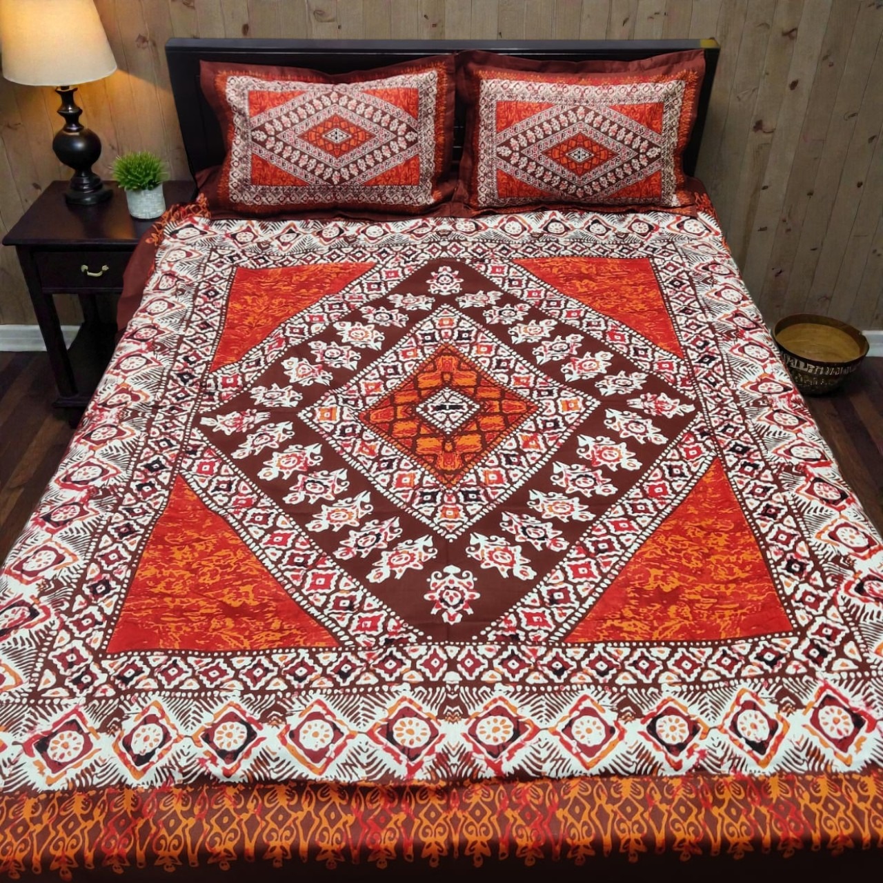 Panel Cotton Bed-sheet