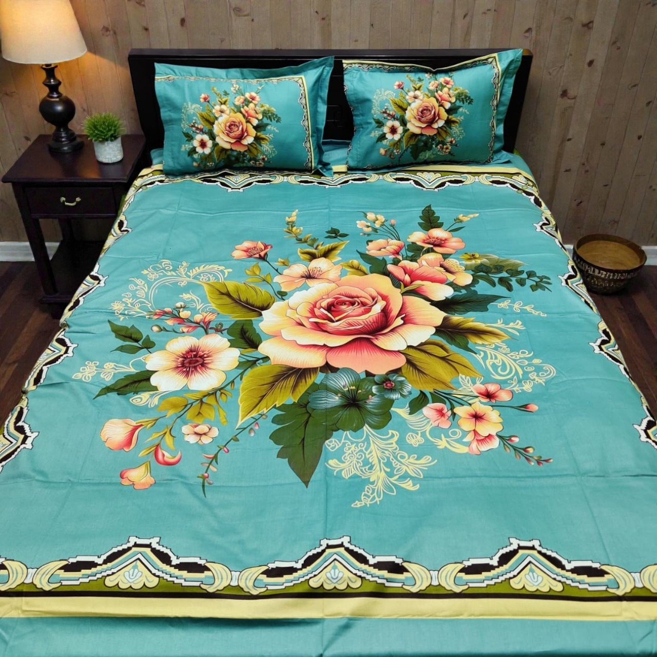 Panel Cotton Bed-sheet