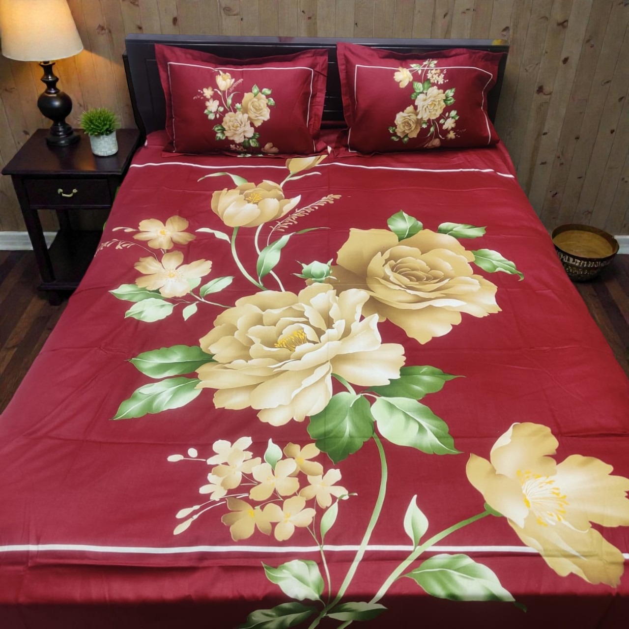 Panel Cotton Bed-sheet