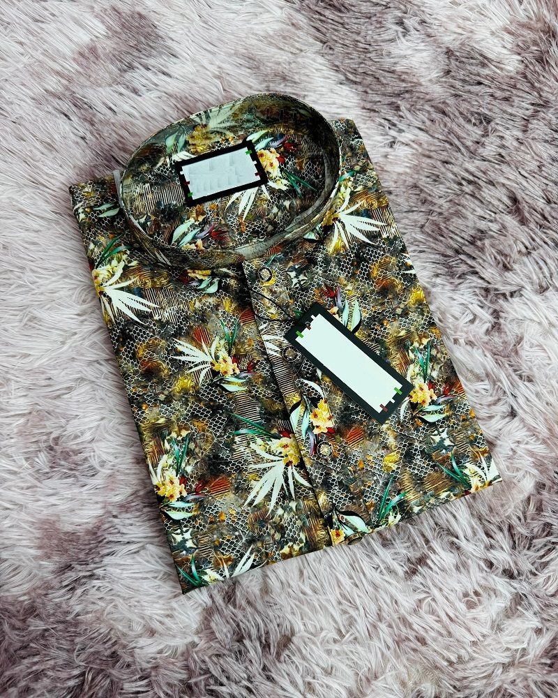 প্রিমিয়াম সুতি ডিজিটাল প্রিন্ট পাঞ্জাবি - আরামদায়ক ও ট্রেন্ডি কালেকশন