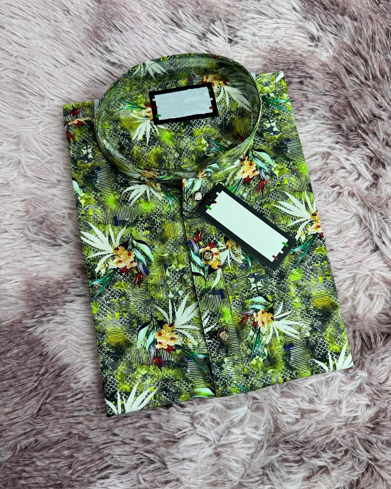 প্রিমিয়াম সুতি ডিজিটাল প্রিন্ট পাঞ্জাবি - আরামদায়ক ও ট্রেন্ডি কালেকশন