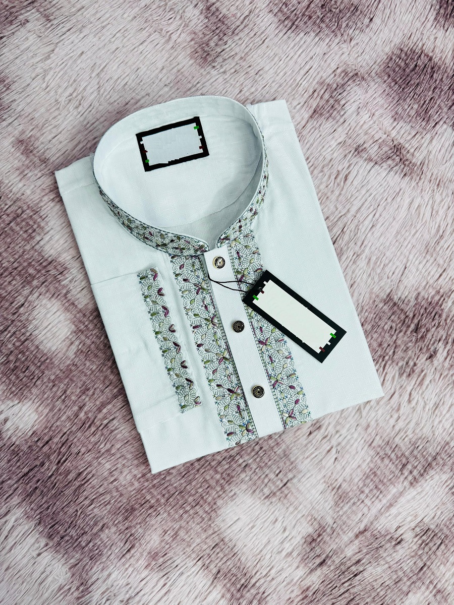 রয়্যাল কট সিকোয়েন্স এমব্রয়ডারি পাঞ্জাবি