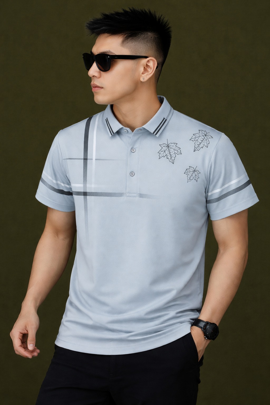 Premium Cotton Polo Shirt for Men – 200 GSM | DR Fashion