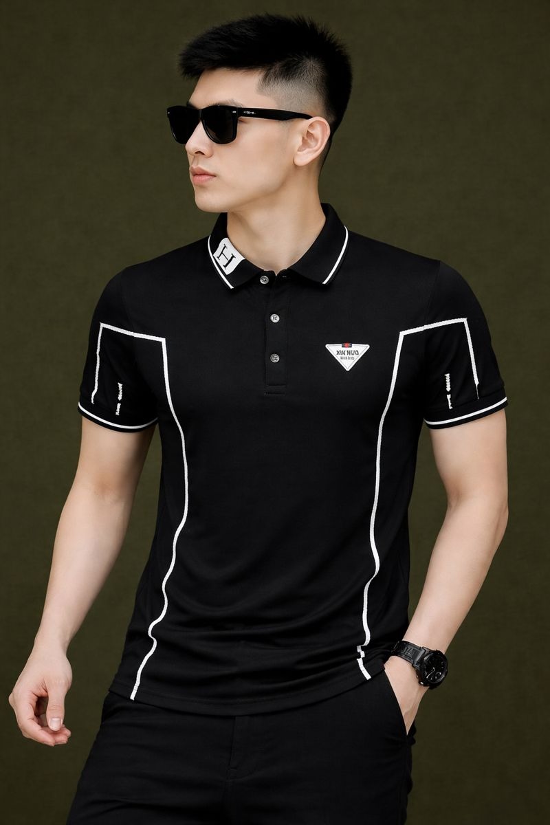 Premium Cotton Polo Shirt for Men – 200 GSM | DR Fashion