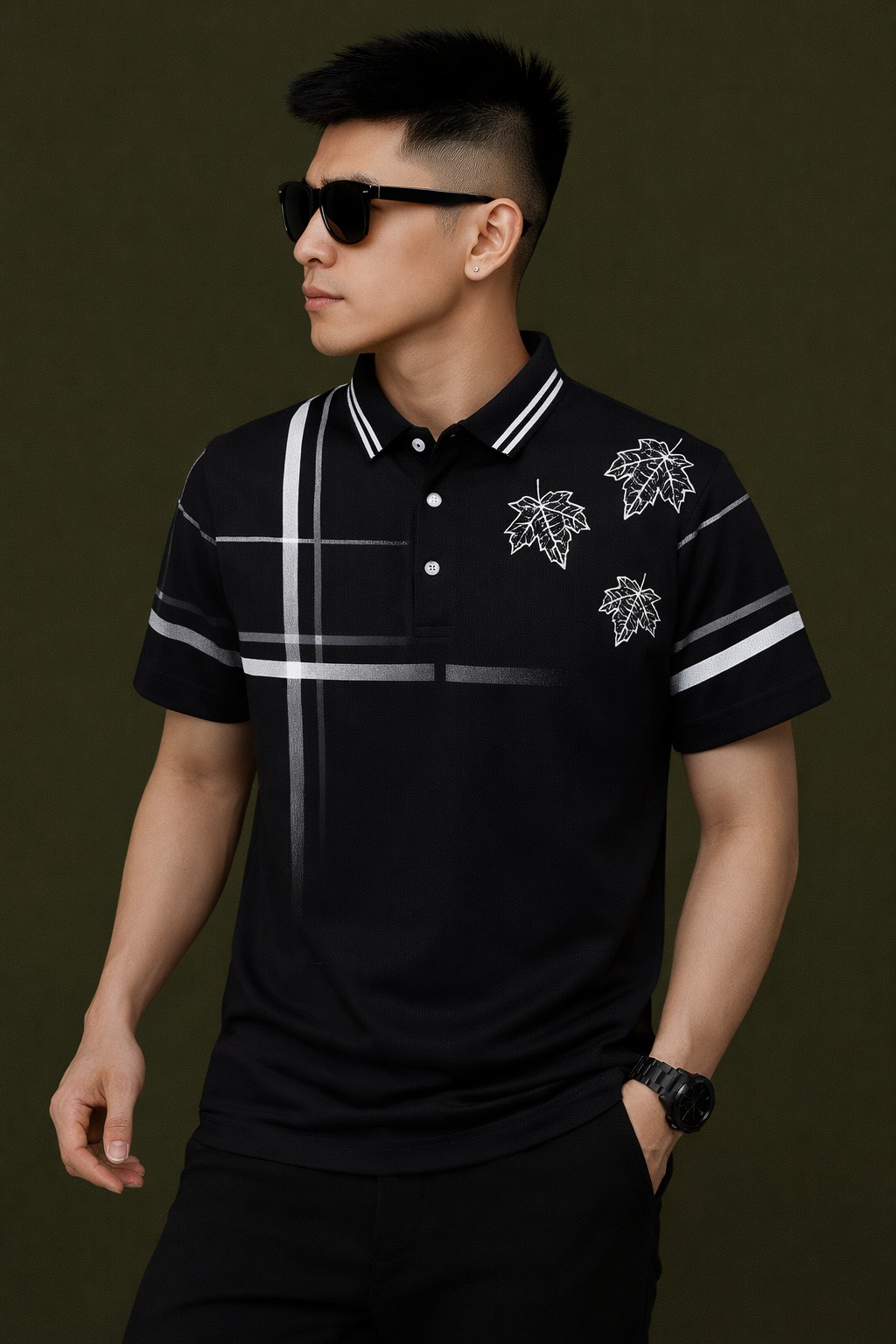 Premium Cotton Polo Shirt for Men – 200 GSM | DR Fashion