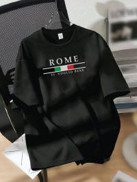 Rome Italy Collection Drop Shoulder T-Shirt