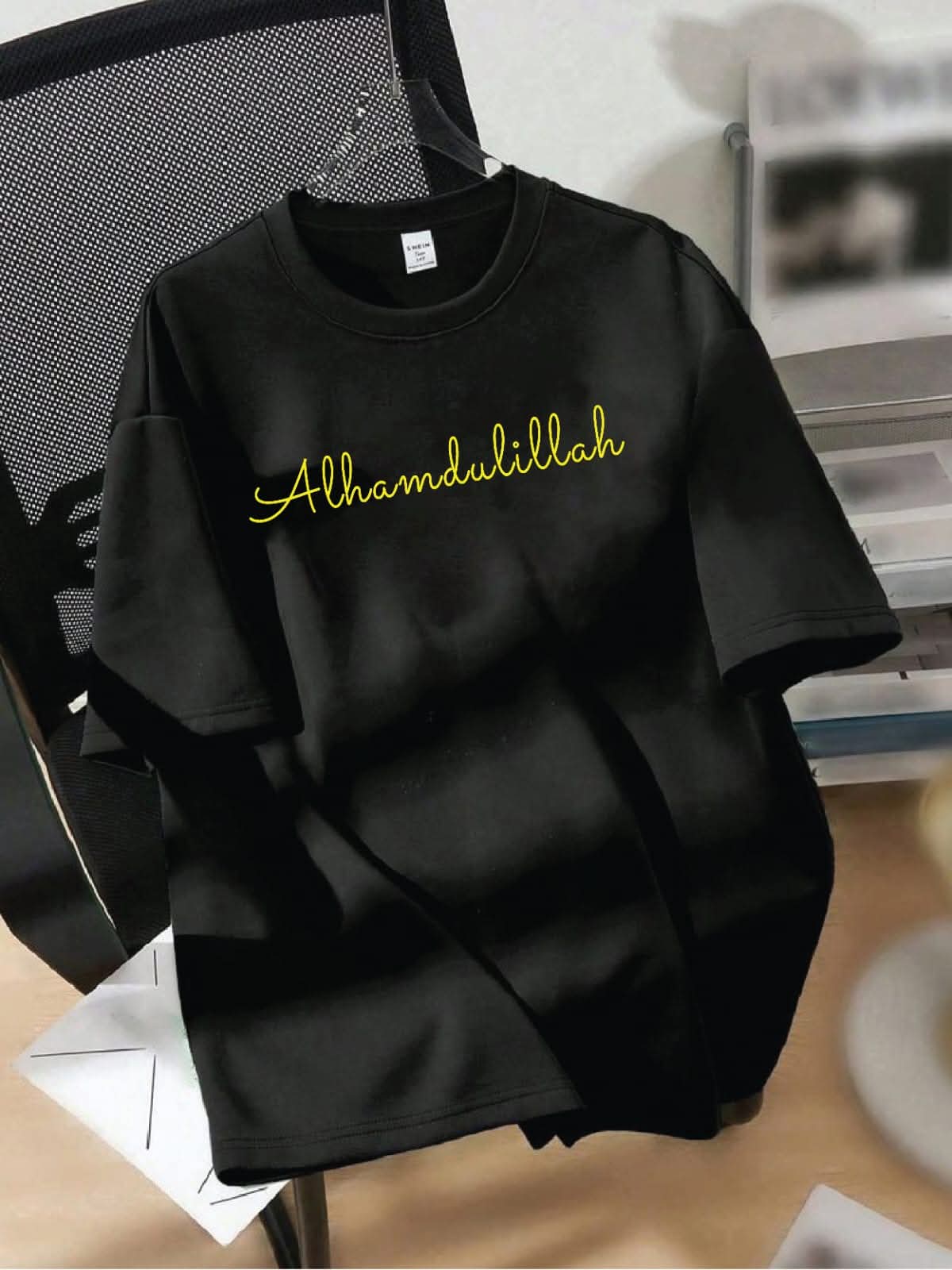 Burberry Inspired Luxury Drop Shoulder T-Shirt