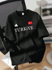 Turkiye Special Edition Drop Shoulder T-Shirt for Men