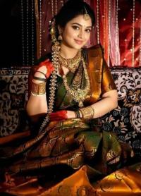 Kanjivaram katan Saree with blause pcs