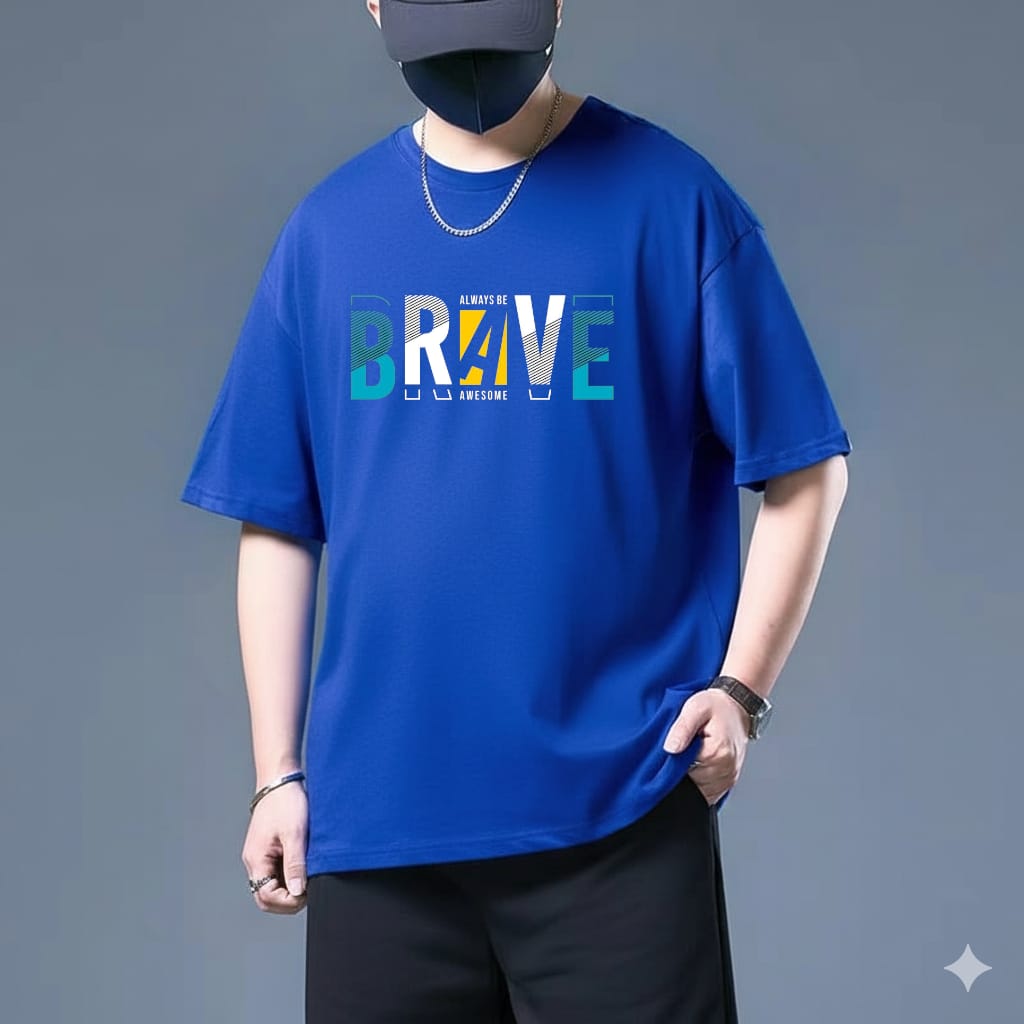 Brave Premium Drop Shoulder T-shirt