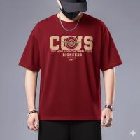 "Maroon Color Oversized Tee BD"