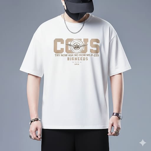 Best White Cotton T-shirt for Men