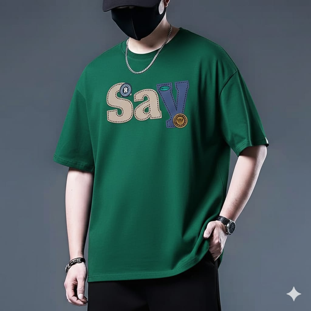 Say Premium Drop Shoulder T-shirt