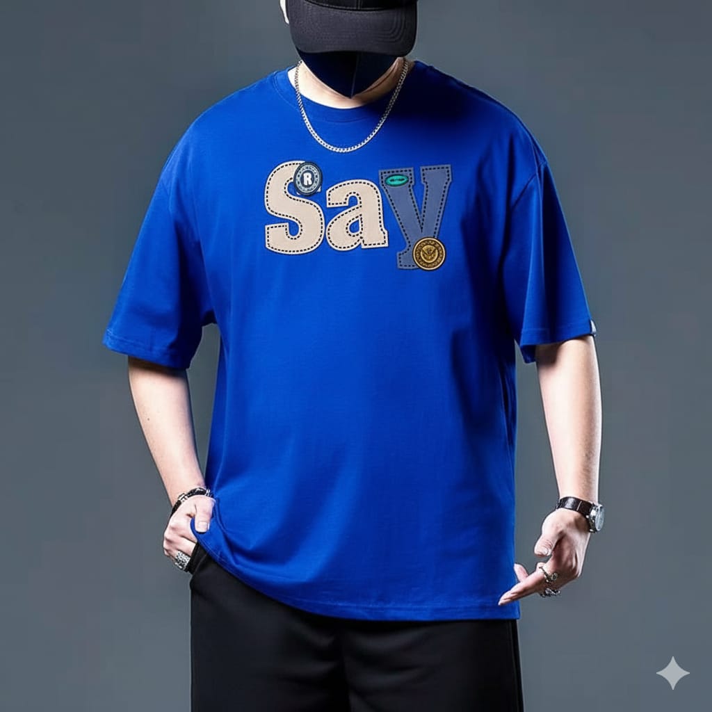 Say Premium Drop Shoulder T-shirt