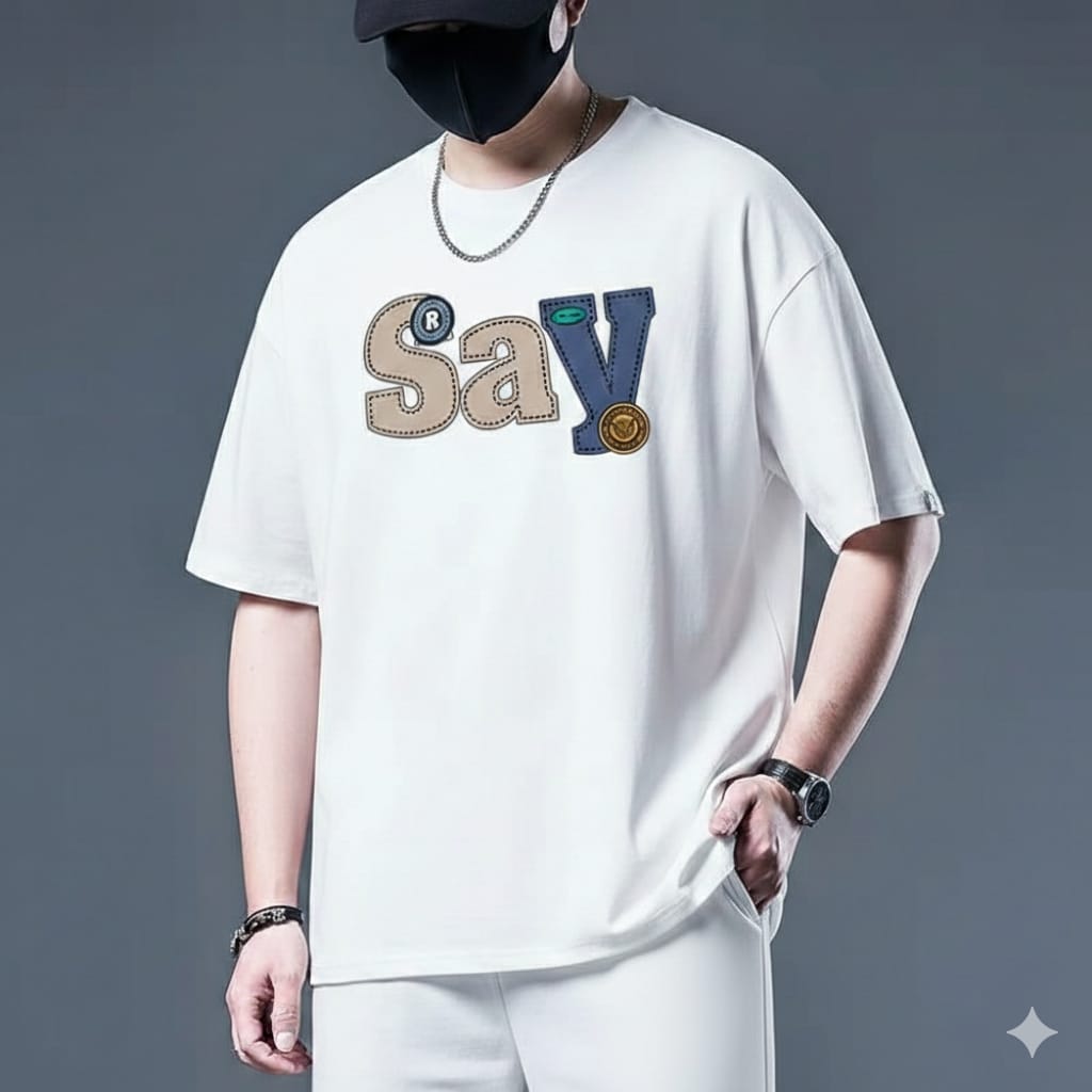 Say Premium Drop Shoulder T-shirt