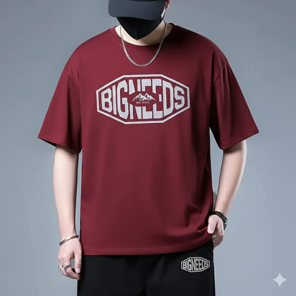 Premium Drop Shoulder T-Shirt for Men in Bangladesh | 100% Cotton