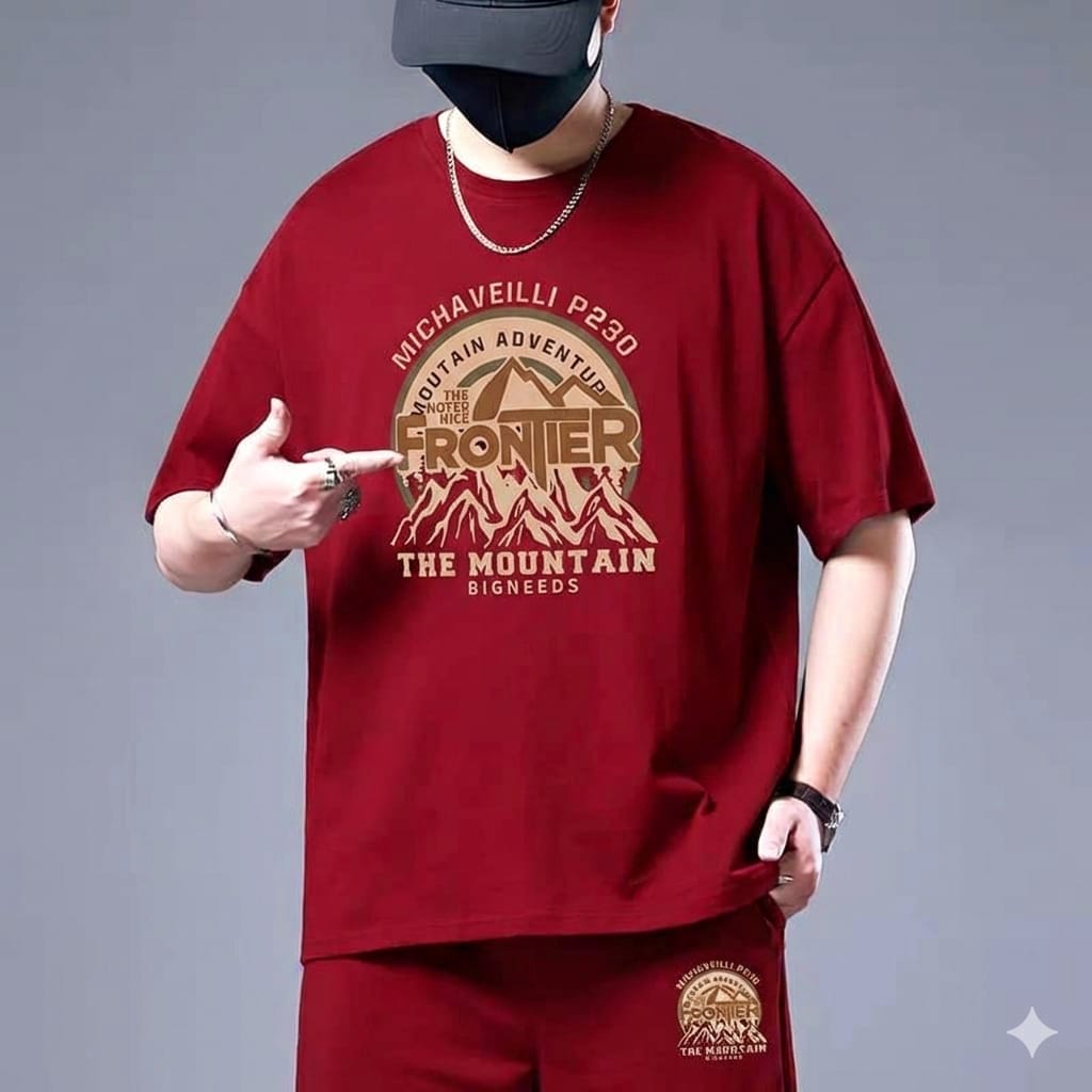 Frontier Premium Drop Shoulder T-shirt