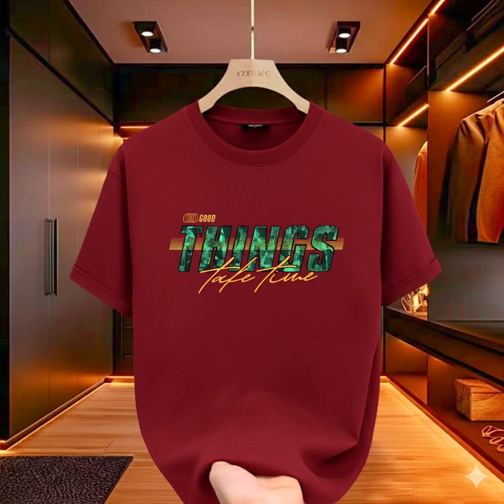 প্রিমিয়াম ড্রপ শোল্ডার টি-শার্ট - ১০০% কটন ও এক্সপোর্ট কোয়ালিটি কালেকশন