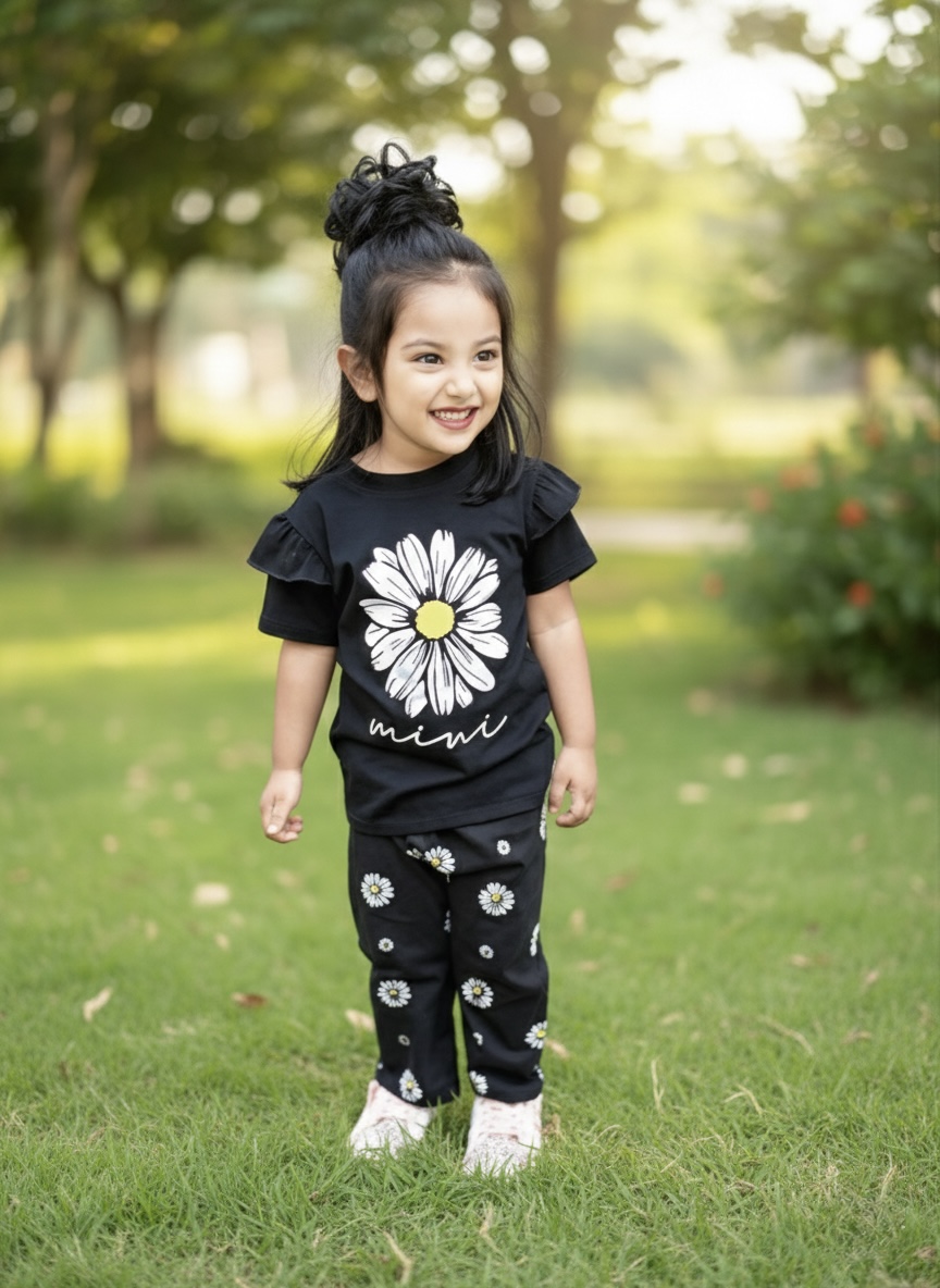 Half Sleeve T-shirt and Pant Set