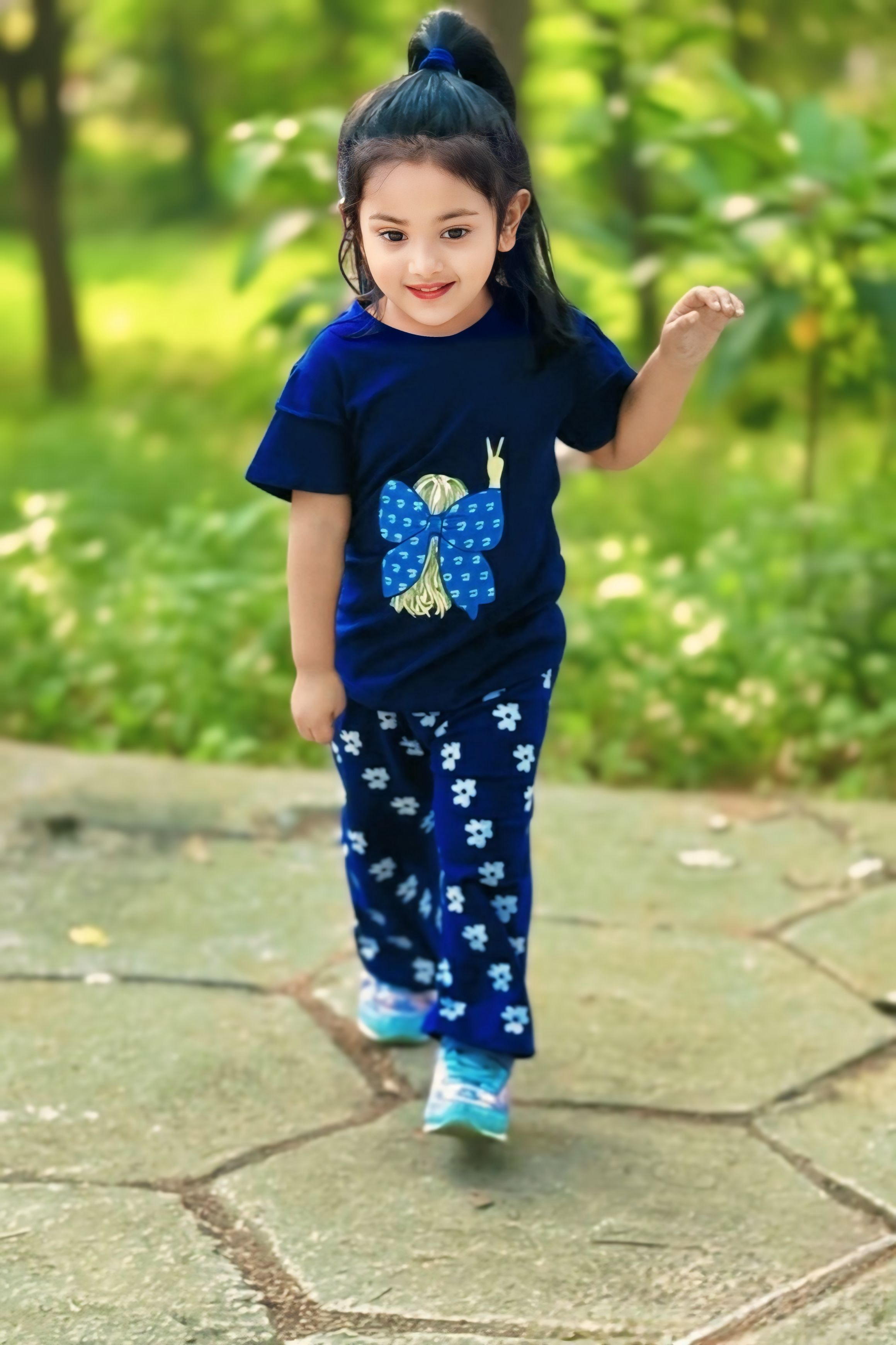 Half Sleeve T-shirt and Pant Set-01