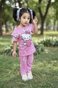 Half Sleeve T-shirt and Pant Set