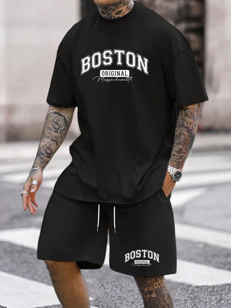 Premium Drop Shoulder T-Shirt & Pant Combo ⭐⭐⭐⭐