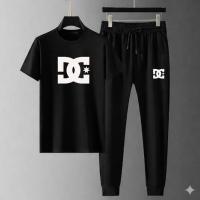Mesh T-Shirt & Trouser Combo – Urban Logo Graphic (Black)
