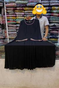 প্রিমিয়াম দুবাই চেরি বোরকা - ১২০+ ইঞ্চি বিশাল ঘেরের মার্জিত কালেকশন