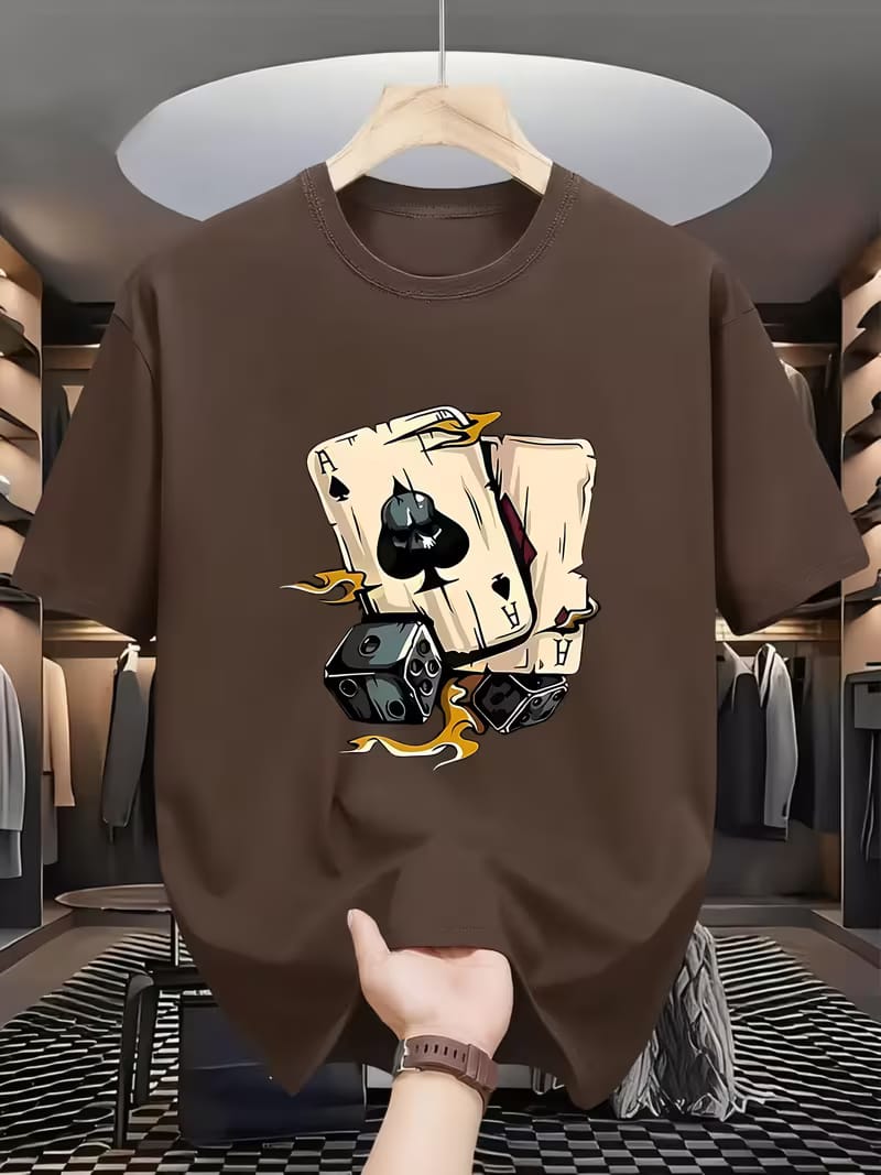 Premium Black Graphic T-Shirt – Badminton Sports Design