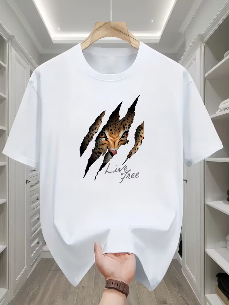 Premium Black Graphic T-Shirt – Badminton Sports Design