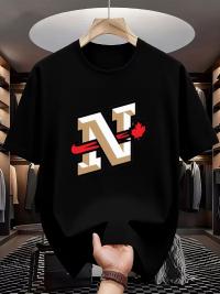 Premium Black Graphic T-Shirt – Badminton Sports Design