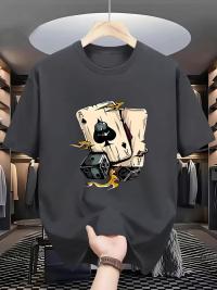 Premium Black Graphic T-Shirt – Badminton Sports Design