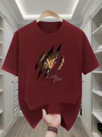 Premium Black Graphic T-Shirt – Badminton Sports Design